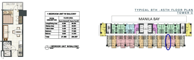 Jazz 1BR Facing Makati