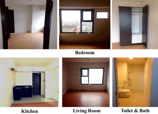 1 bedroom unfurnished